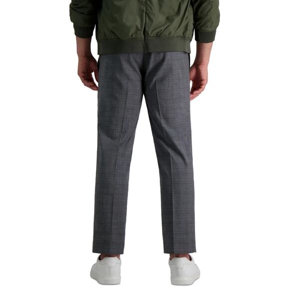 Kenneth Cole Reaction Men's Grey Plaid Slim-Fit Stretch Dress Pants Size 38x30 - Picture 3 of 7